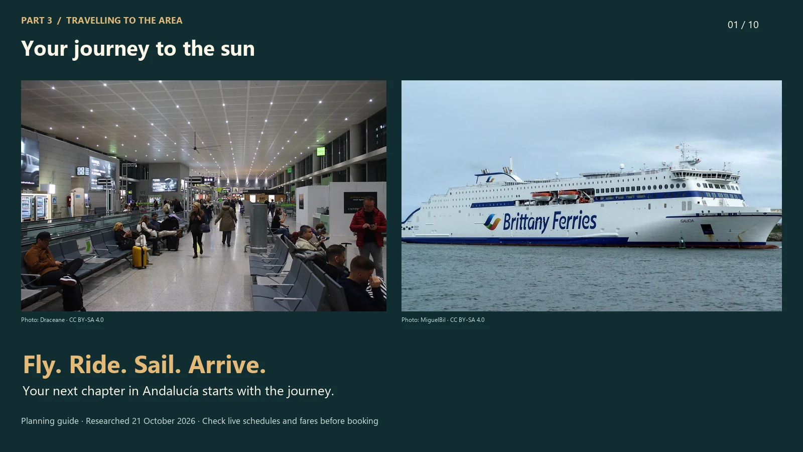 Preview of travelling to the area
